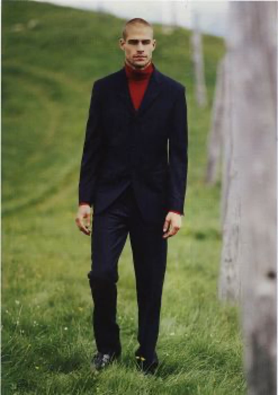 Brandon Mills — commercial campaign frame from the genesis modeling archive