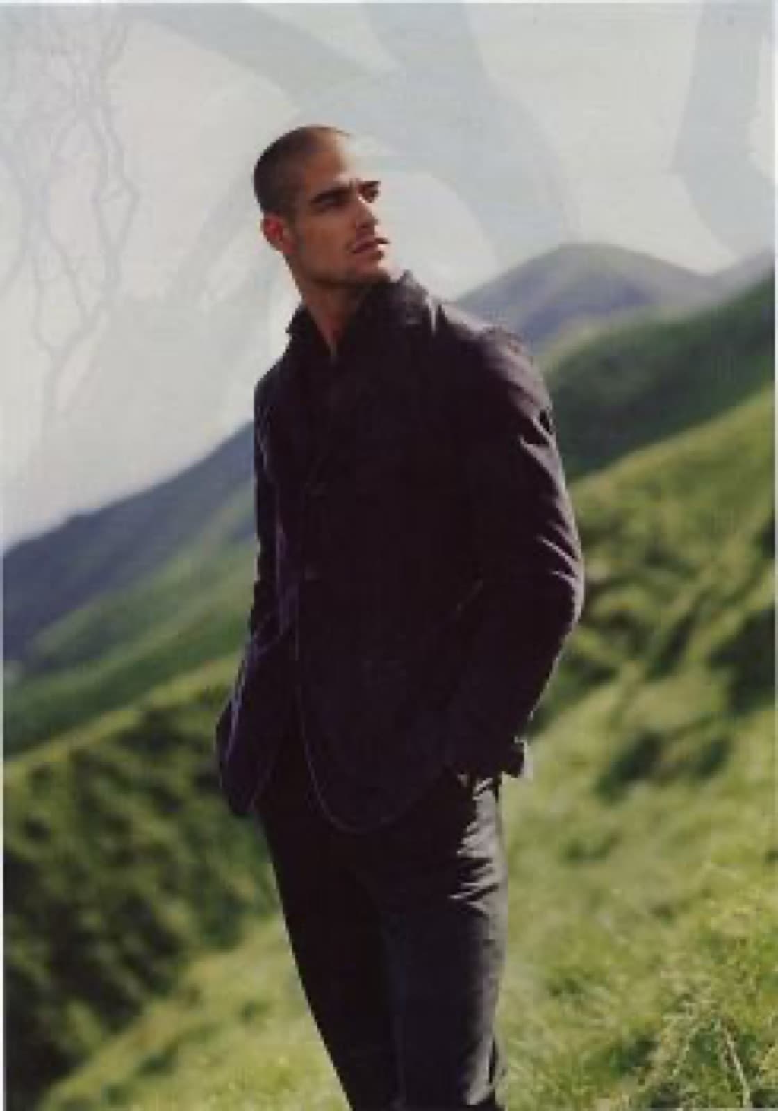 Brandon Mills — commercial campaign frame from the genesis modeling archive