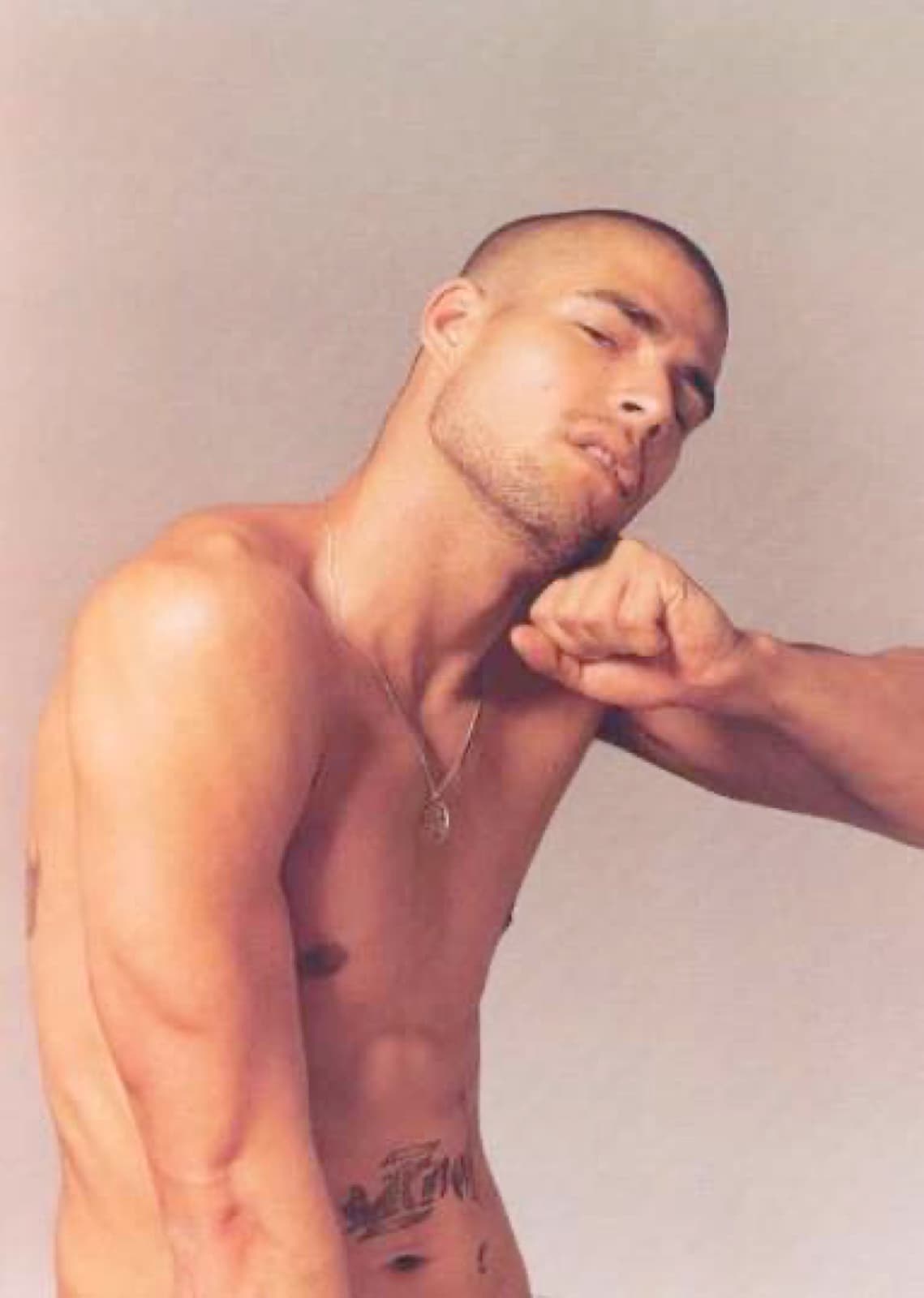 Brandon Mills — commercial campaign frame from the genesis modeling archive