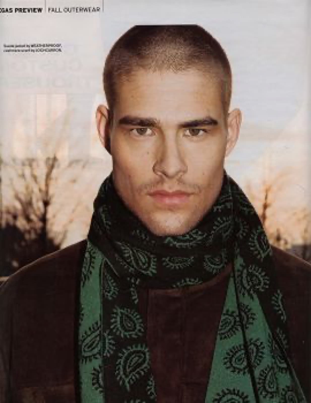 Brandon Mills — editorial frame from the genesis modeling archive