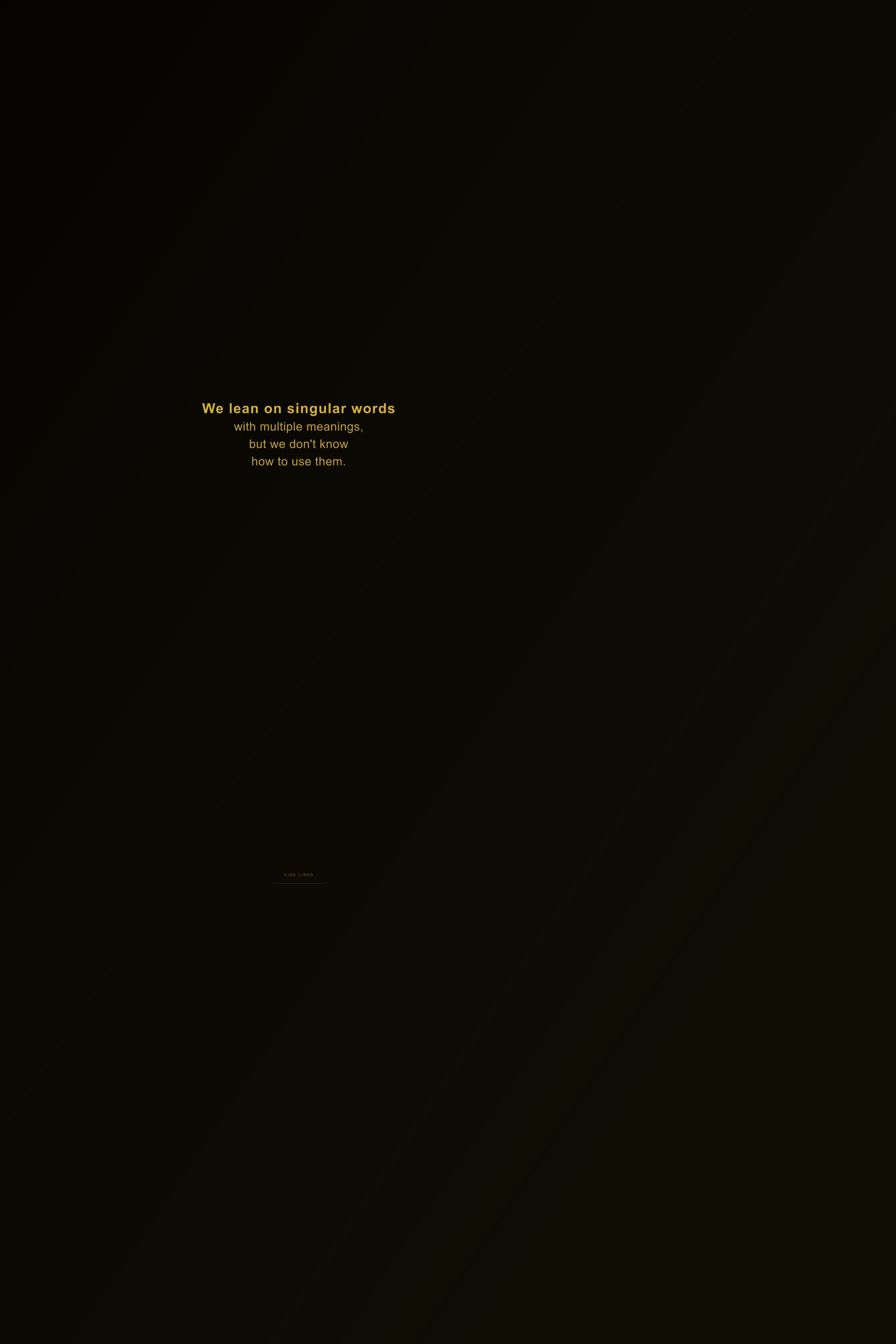 Fine Lines - Art Print